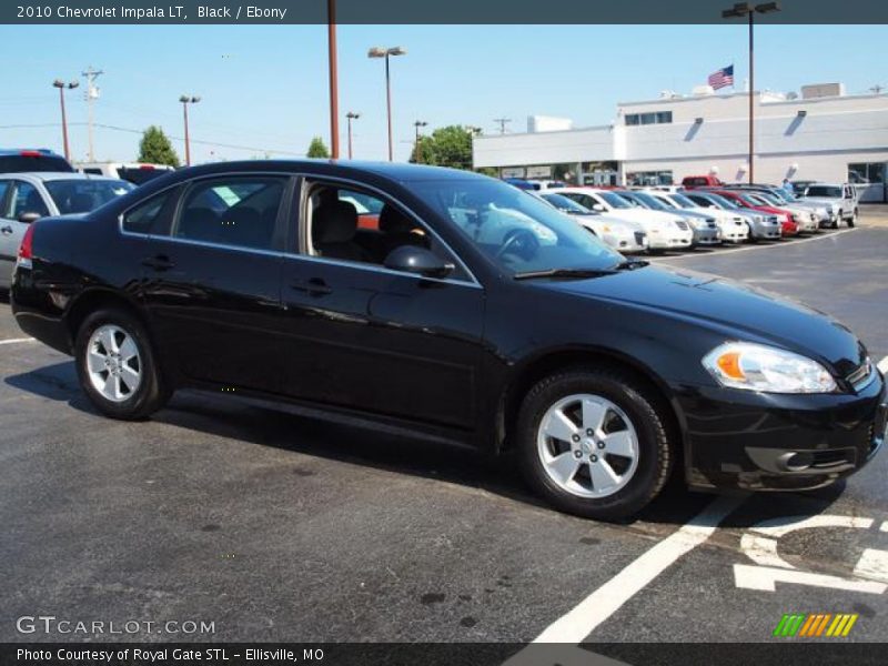 Black / Ebony 2010 Chevrolet Impala LT