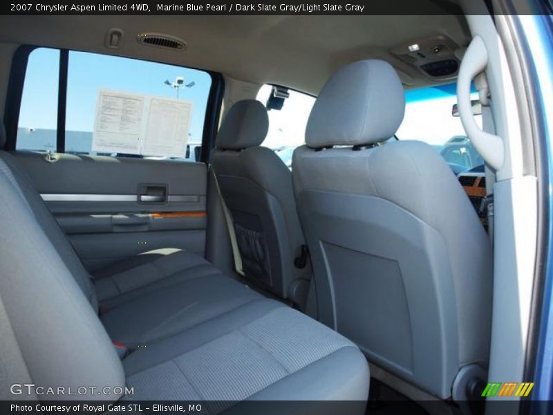 Marine Blue Pearl / Dark Slate Gray/Light Slate Gray 2007 Chrysler Aspen Limited 4WD