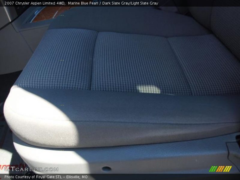 Marine Blue Pearl / Dark Slate Gray/Light Slate Gray 2007 Chrysler Aspen Limited 4WD