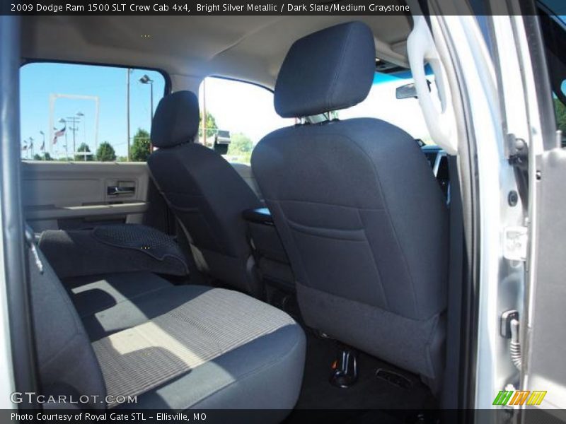 Bright Silver Metallic / Dark Slate/Medium Graystone 2009 Dodge Ram 1500 SLT Crew Cab 4x4