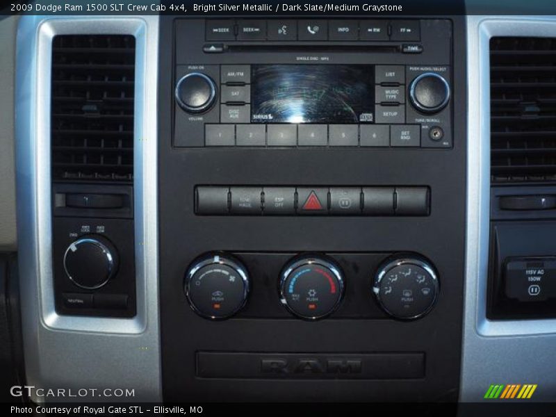Controls of 2009 Ram 1500 SLT Crew Cab 4x4