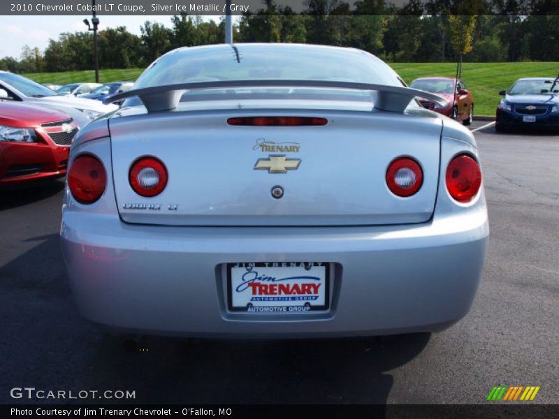 Silver Ice Metallic / Gray 2010 Chevrolet Cobalt LT Coupe