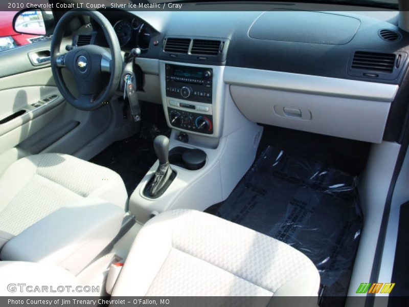 Silver Ice Metallic / Gray 2010 Chevrolet Cobalt LT Coupe