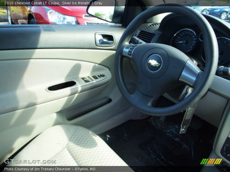 Silver Ice Metallic / Gray 2010 Chevrolet Cobalt LT Coupe