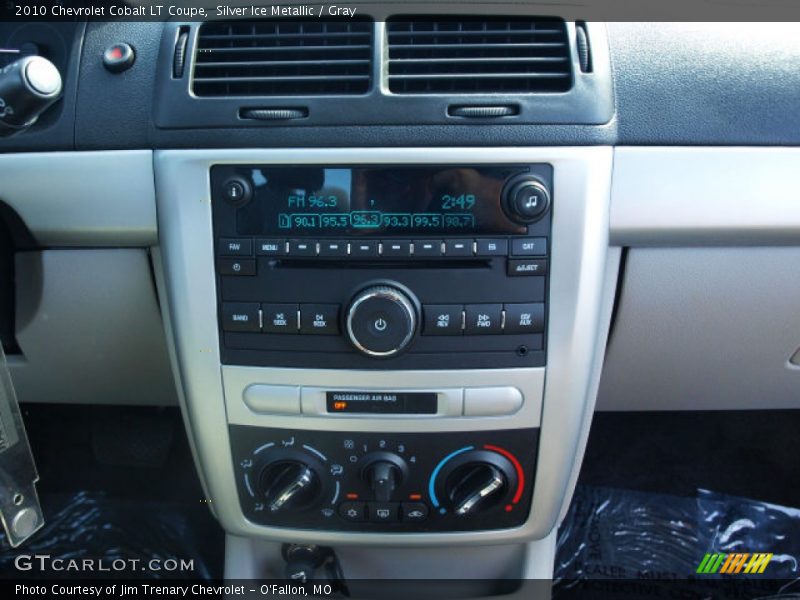 Silver Ice Metallic / Gray 2010 Chevrolet Cobalt LT Coupe