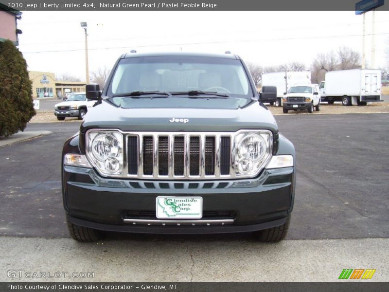 Natural Green Pearl / Pastel Pebble Beige 2010 Jeep Liberty Limited 4x4