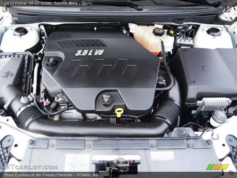 Summit White / Ebony 2010 Pontiac G6 GT Sedan
