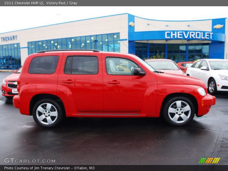 Victory Red / Gray 2011 Chevrolet HHR LS