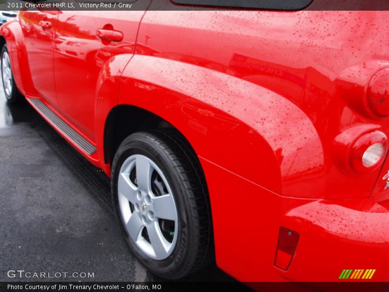 Victory Red / Gray 2011 Chevrolet HHR LS