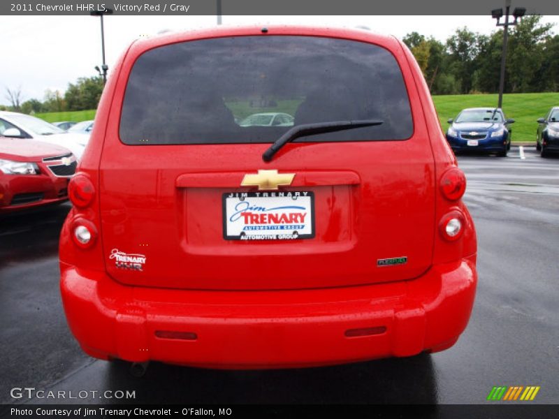 Victory Red / Gray 2011 Chevrolet HHR LS
