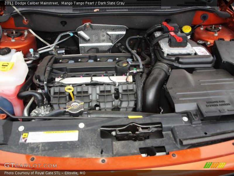 Mango Tango Pearl / Dark Slate Gray 2011 Dodge Caliber Mainstreet