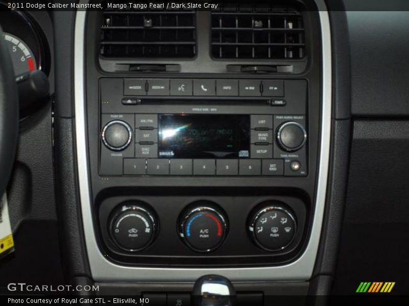 Mango Tango Pearl / Dark Slate Gray 2011 Dodge Caliber Mainstreet