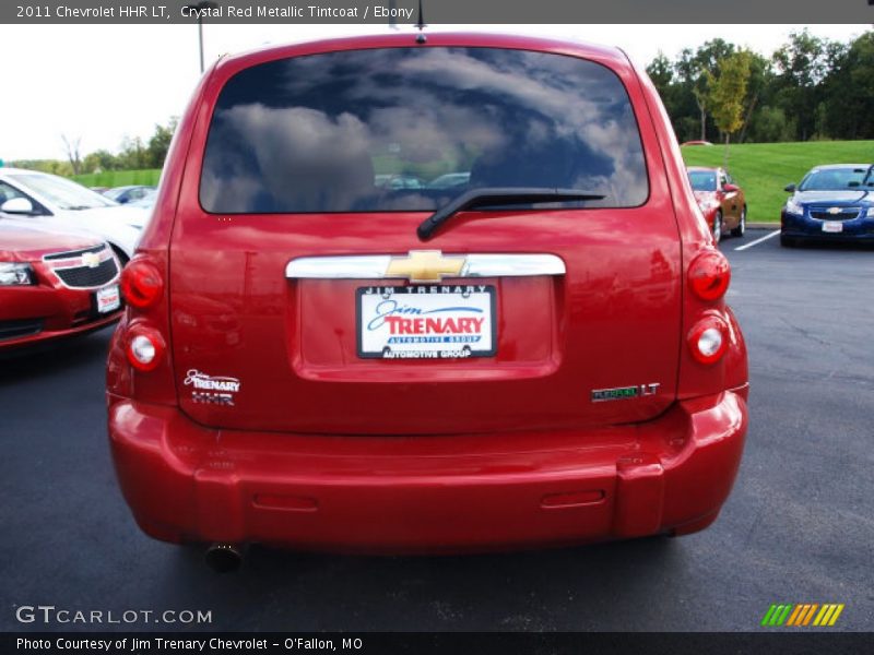 Crystal Red Metallic Tintcoat / Ebony 2011 Chevrolet HHR LT