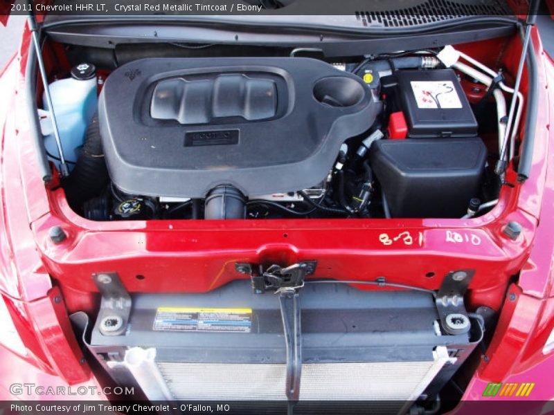 Crystal Red Metallic Tintcoat / Ebony 2011 Chevrolet HHR LT