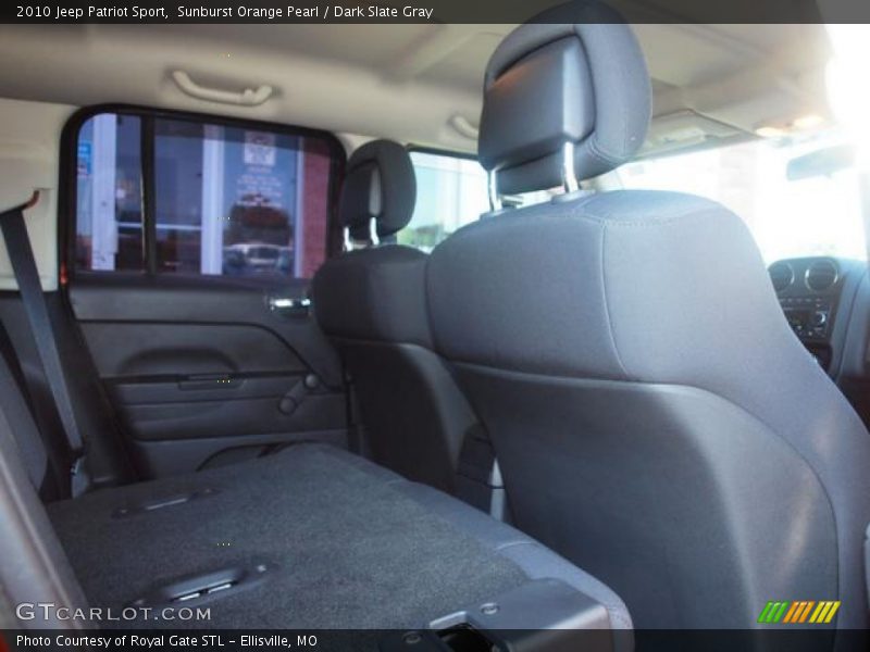Sunburst Orange Pearl / Dark Slate Gray 2010 Jeep Patriot Sport