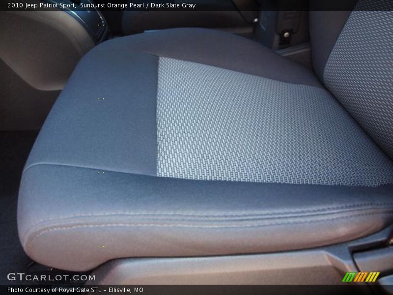 Sunburst Orange Pearl / Dark Slate Gray 2010 Jeep Patriot Sport