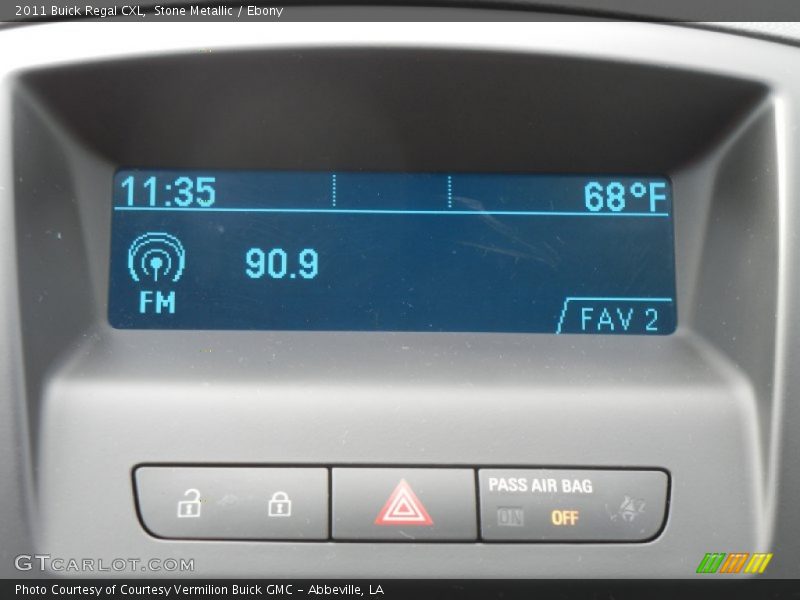 Stone Metallic / Ebony 2011 Buick Regal CXL