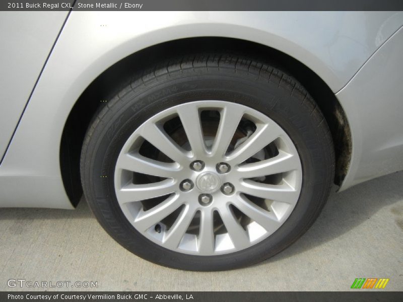 Stone Metallic / Ebony 2011 Buick Regal CXL