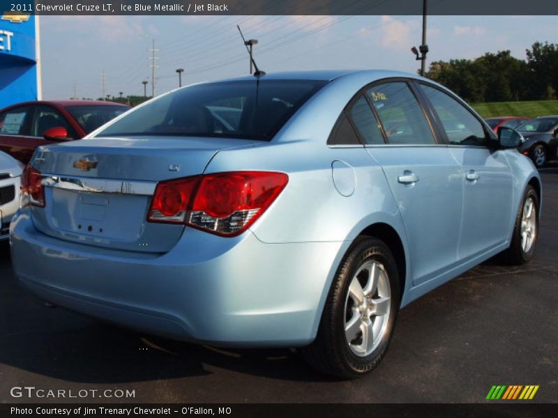 Ice Blue Metallic / Jet Black 2011 Chevrolet Cruze LT