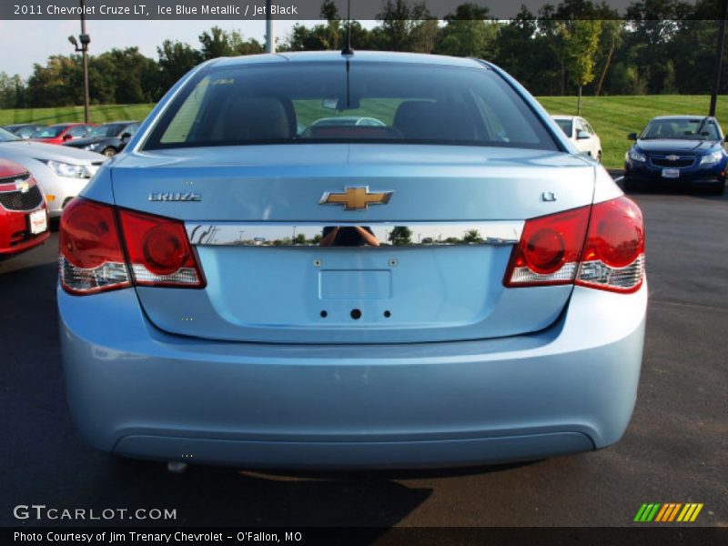 Ice Blue Metallic / Jet Black 2011 Chevrolet Cruze LT