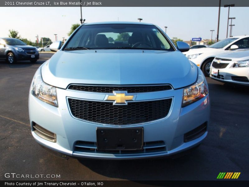 Ice Blue Metallic / Jet Black 2011 Chevrolet Cruze LT