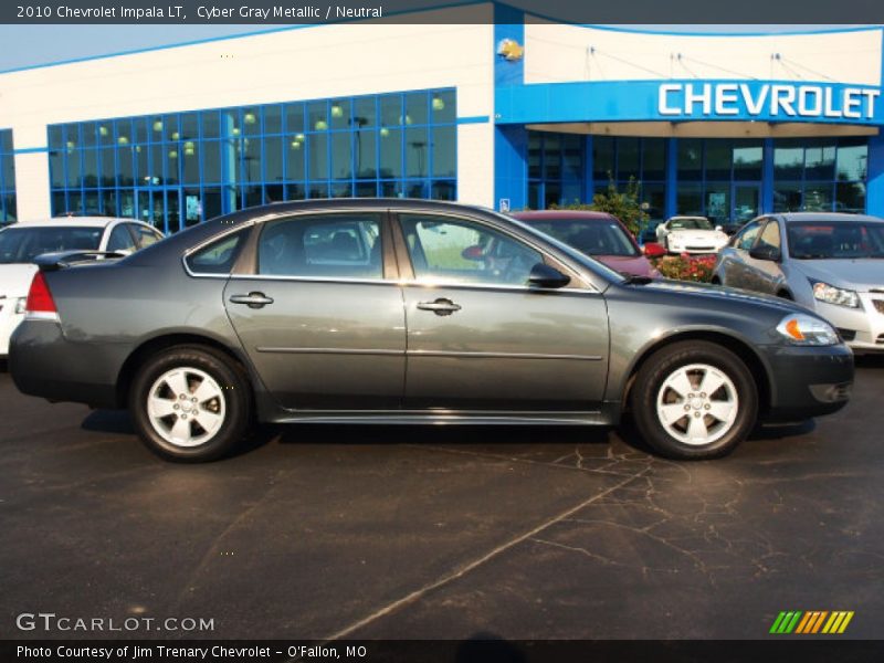 Cyber Gray Metallic / Neutral 2010 Chevrolet Impala LT