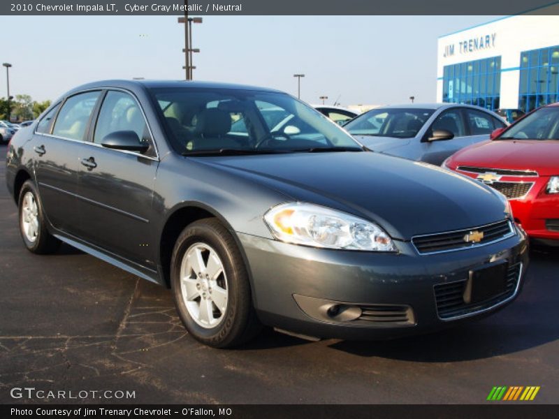 Cyber Gray Metallic / Neutral 2010 Chevrolet Impala LT