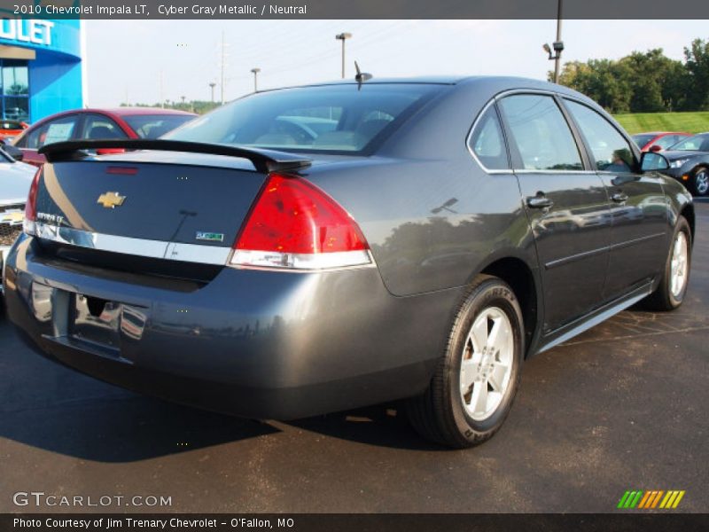 Cyber Gray Metallic / Neutral 2010 Chevrolet Impala LT