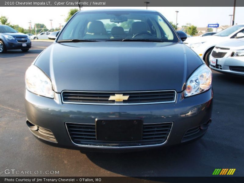 Cyber Gray Metallic / Neutral 2010 Chevrolet Impala LT