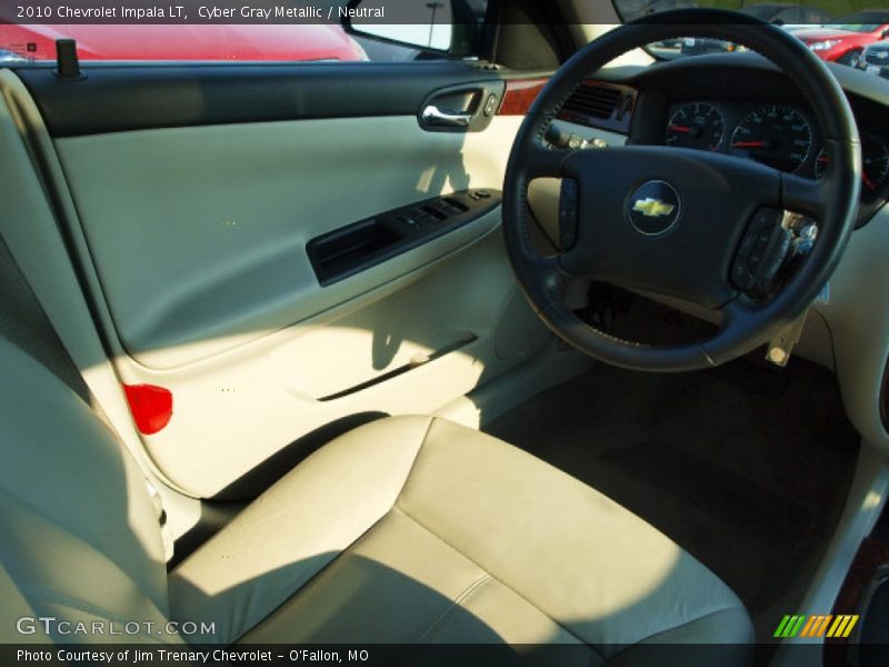Cyber Gray Metallic / Neutral 2010 Chevrolet Impala LT