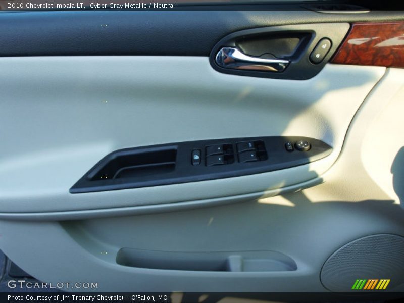 Cyber Gray Metallic / Neutral 2010 Chevrolet Impala LT
