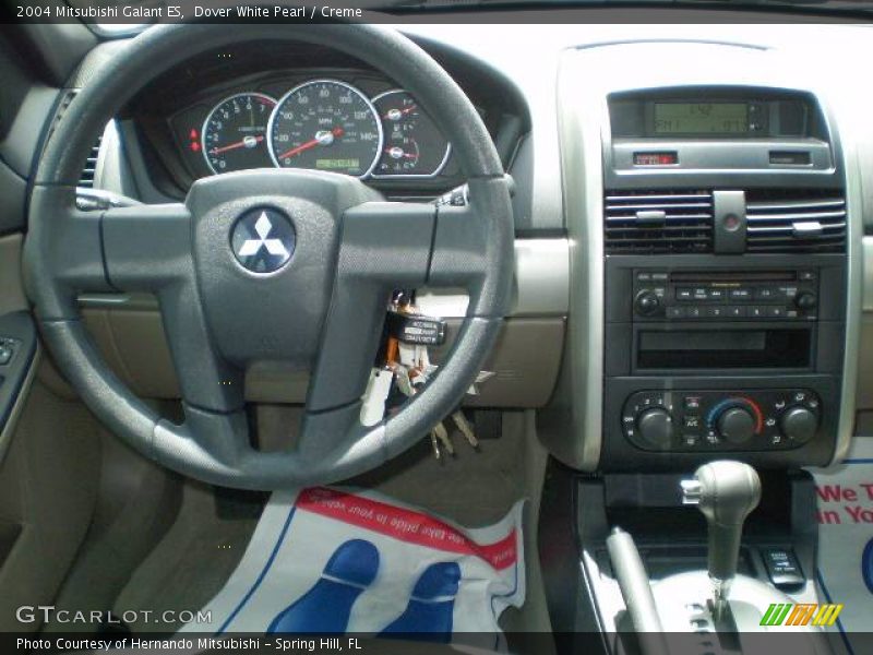 Dover White Pearl / Creme 2004 Mitsubishi Galant ES