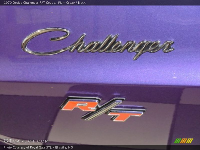 Plum Crazy / Black 1970 Dodge Challenger R/T Coupe