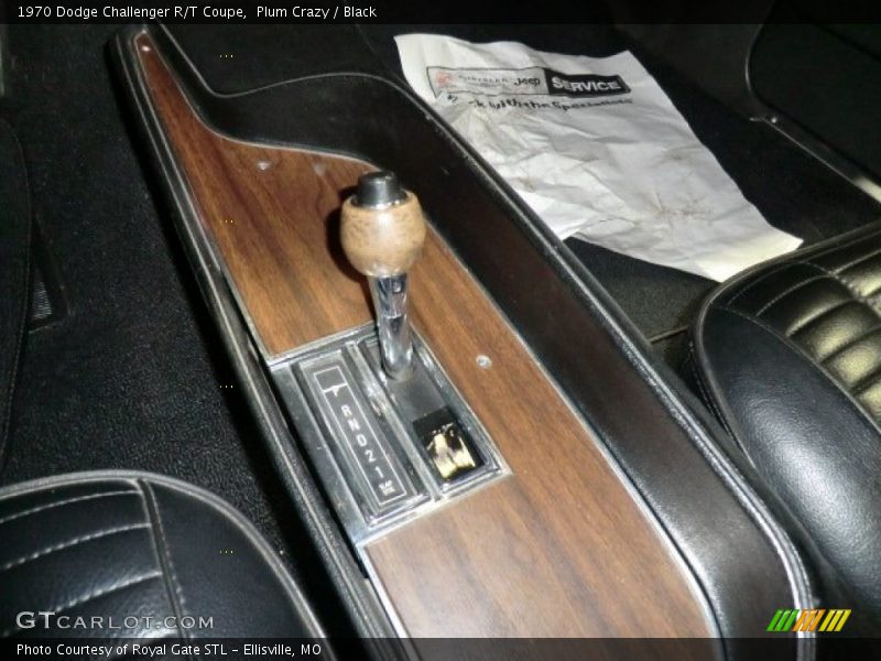  1970 Challenger R/T Coupe 3 Speed TorqueFlite Automatic Shifter