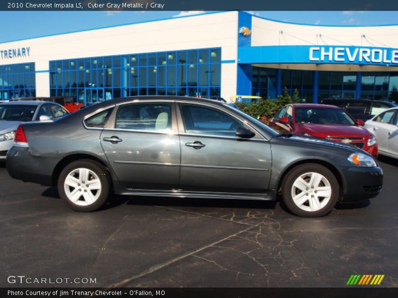 Cyber Gray Metallic / Gray 2010 Chevrolet Impala LS