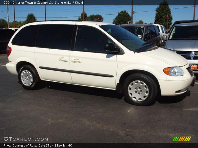 Stone White / Khaki 2004 Chrysler Town & Country LX