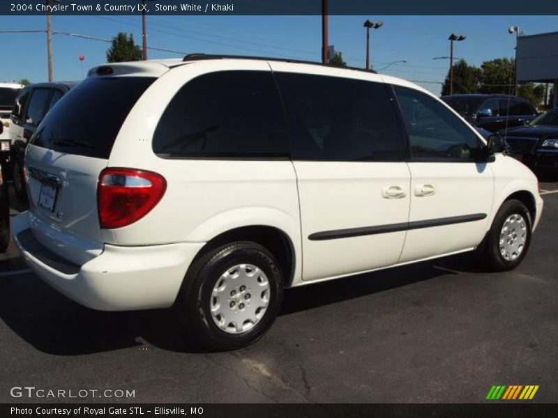 Stone White / Khaki 2004 Chrysler Town & Country LX