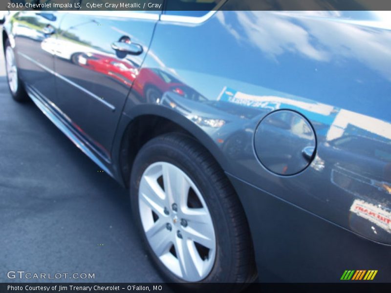 Cyber Gray Metallic / Gray 2010 Chevrolet Impala LS