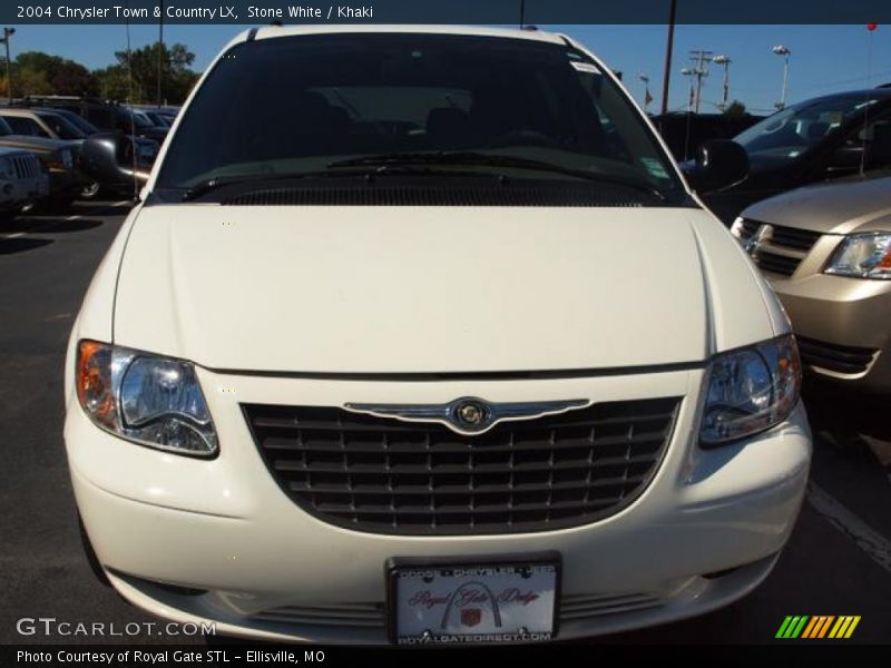 Stone White / Khaki 2004 Chrysler Town & Country LX