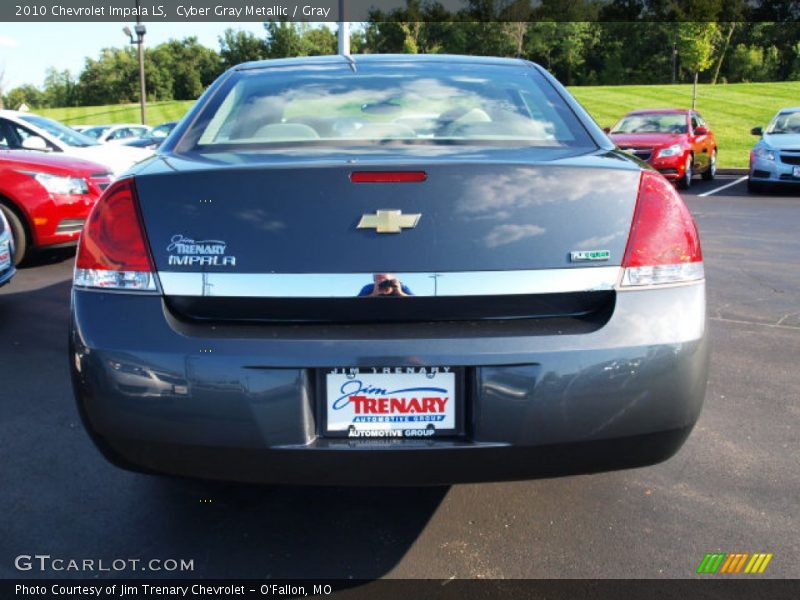 Cyber Gray Metallic / Gray 2010 Chevrolet Impala LS