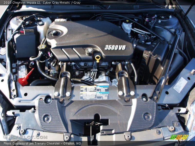 Cyber Gray Metallic / Gray 2010 Chevrolet Impala LS