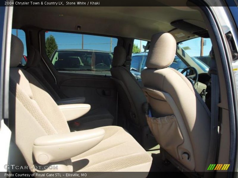 Stone White / Khaki 2004 Chrysler Town & Country LX