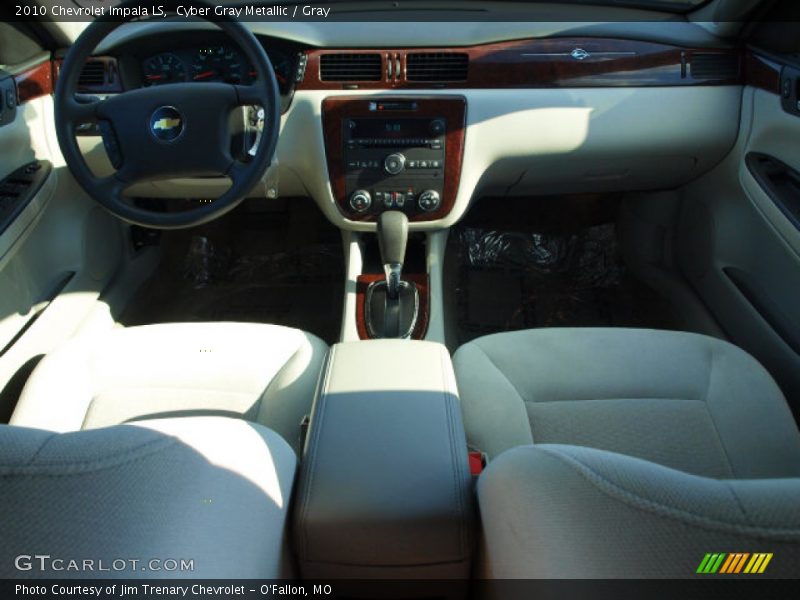 Cyber Gray Metallic / Gray 2010 Chevrolet Impala LS