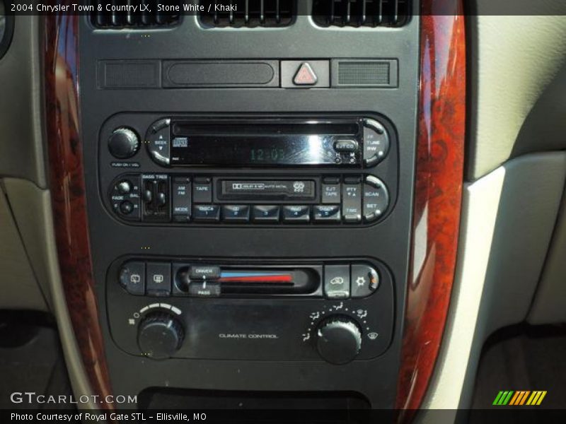 Stone White / Khaki 2004 Chrysler Town & Country LX