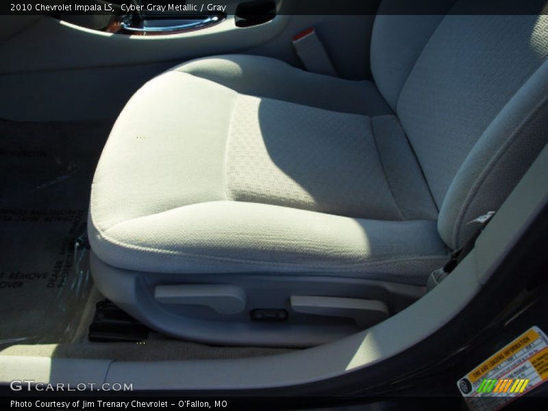 Cyber Gray Metallic / Gray 2010 Chevrolet Impala LS