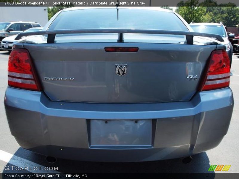 Silver Steel Metallic / Dark Slate Gray/Light Slate Gray 2008 Dodge Avenger R/T