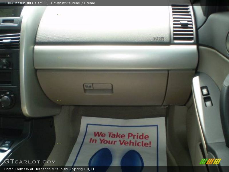 Dover White Pearl / Creme 2004 Mitsubishi Galant ES