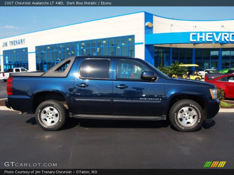 Dark Blue Metallic / Ebony 2007 Chevrolet Avalanche LT 4WD
