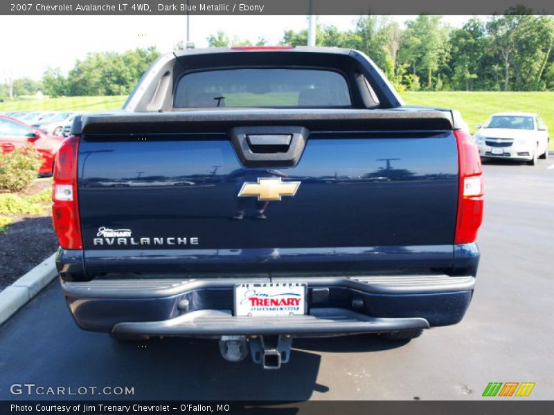 Dark Blue Metallic / Ebony 2007 Chevrolet Avalanche LT 4WD