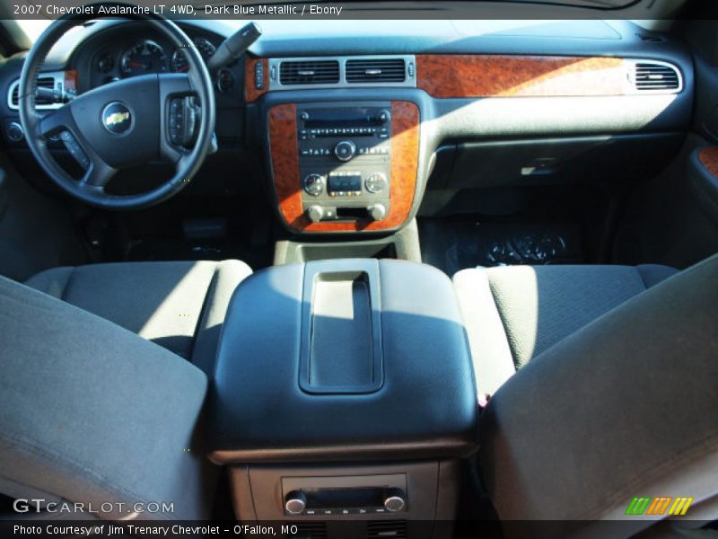 Dark Blue Metallic / Ebony 2007 Chevrolet Avalanche LT 4WD